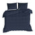 by fonQ Fresh Dekbedovertrek 200 x 220/240 cm - Indigo Blue