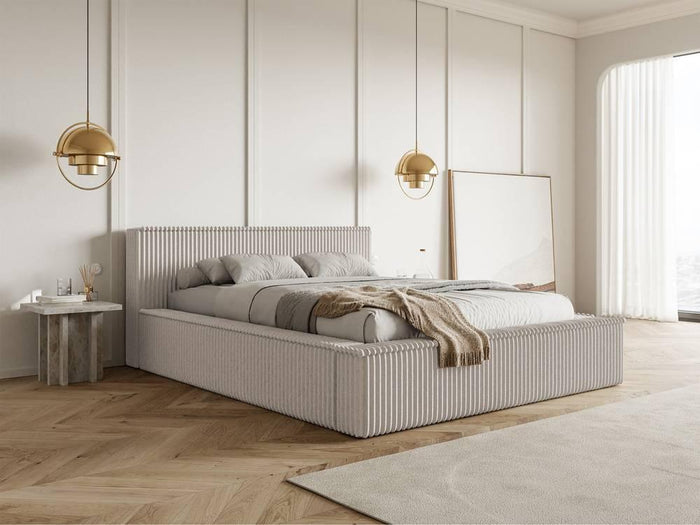 NADUVI Collection Bedframe Rafe ribstof 180 x 200 cm