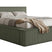 NADUVI Collection Bedframe Rafe ribstof 140 x 200 cm