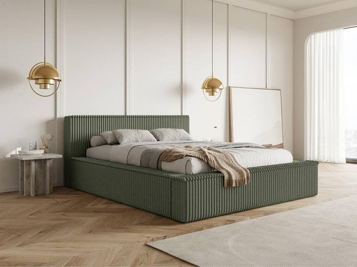 NADUVI Collection Bedframe Rafe ribstof 140 x 200 cm