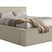 NADUVI Collection Bedframe Rafe ribstof 140 x 200 cm