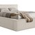 NADUVI Collection Bedframe Rafe ribstof 140 x 200 cm