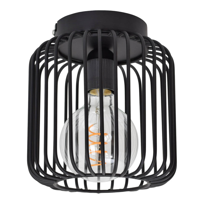 Urban Interiors Wiro plafondlamp - Zwart - Metaal - 20x18