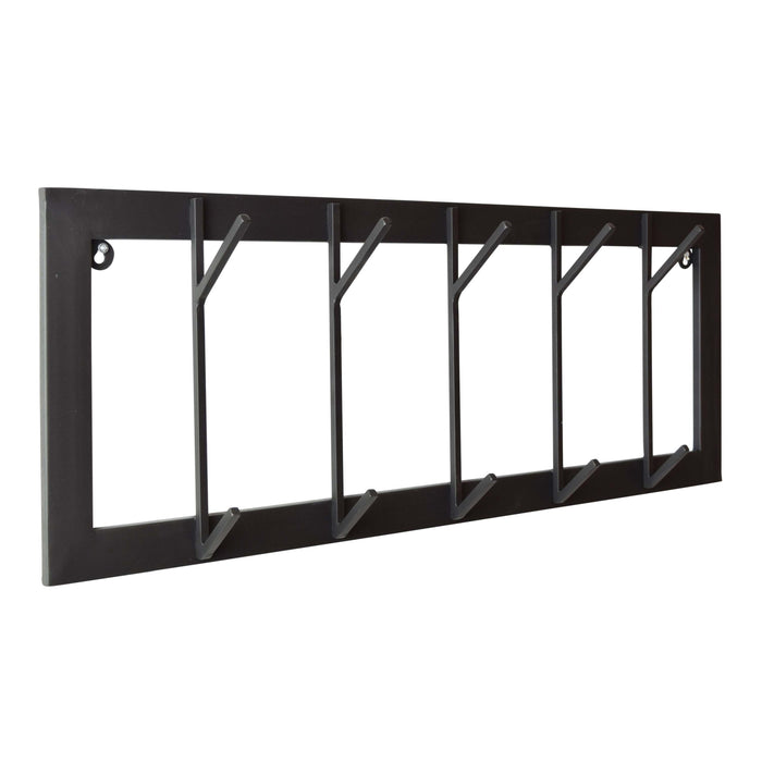 LOFT42 Industry Kapstok – Metaal - Zwart – 10 haken