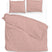 Zo Home Dekbedovertrek Katoen Lino Linnen Look - shell red