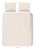 Hip Dekbedovertrek Katoen Satijn Uni - sand