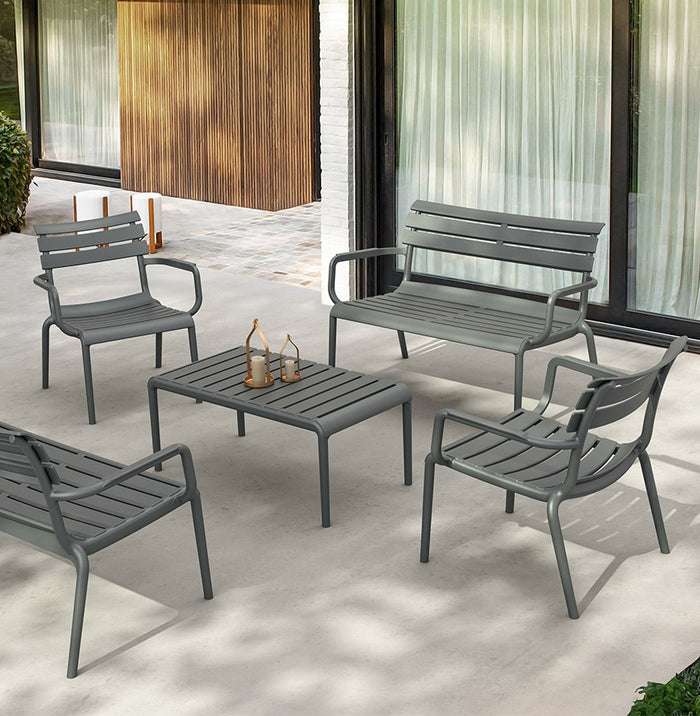 ALTEREGO AROMA XL Tuinbank - Taupekleur