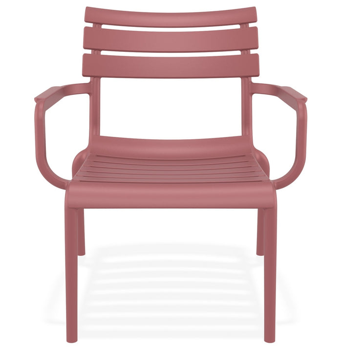 ALTEREGO AROMA Tuinstoel met armleuningen - Rood