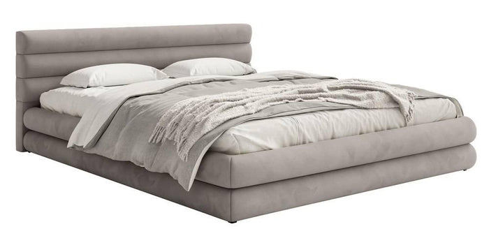 NADUVI Collection Gestoffeerd bed Alvaro chenille 180 x 200 met