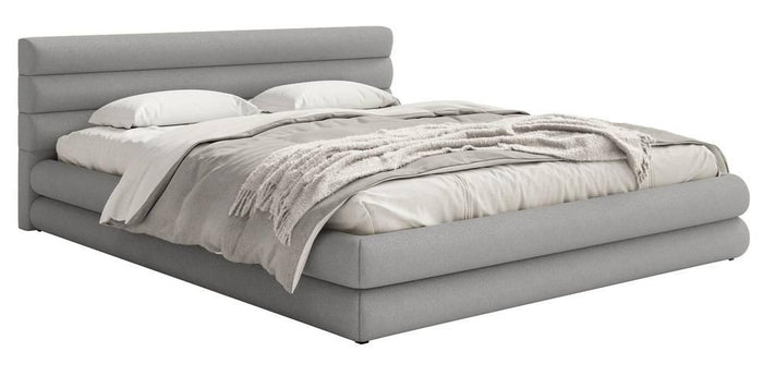 NADUVI Collection Gestoffeerd bed Alvaro chenille 180 x 200 met