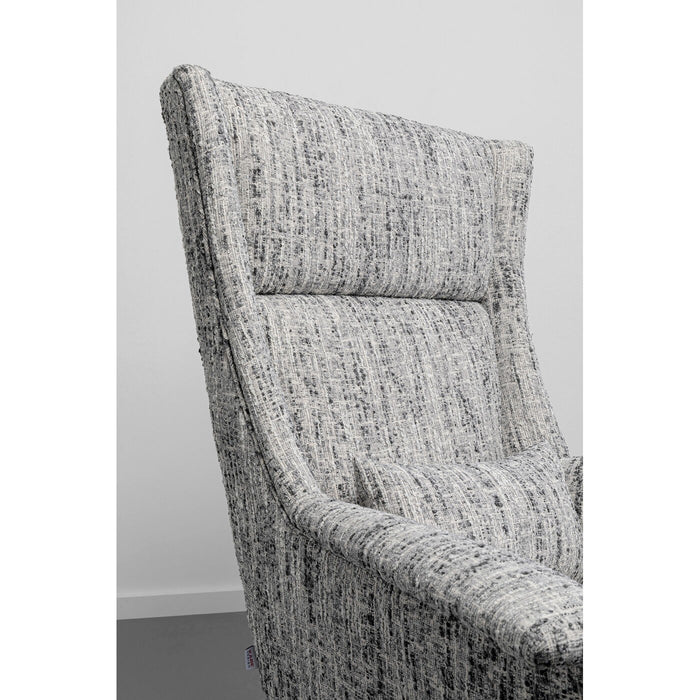 Kare Design Vegas Forever Fauteuil melange grijs
