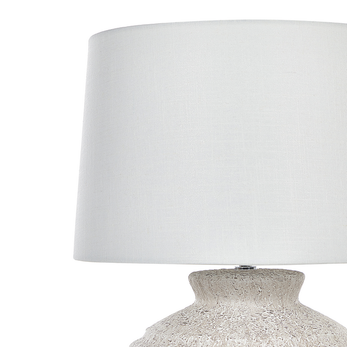 Beliani - CAINE - Tafellamp - Lichtbeige - Keramiek