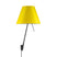Costanzina wandlamp zwart|Smart Yellow