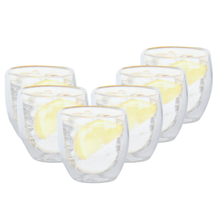 OTIX Dubbelwandige koffieglazen Theeglazen Koffiekopjes Koffietasse...