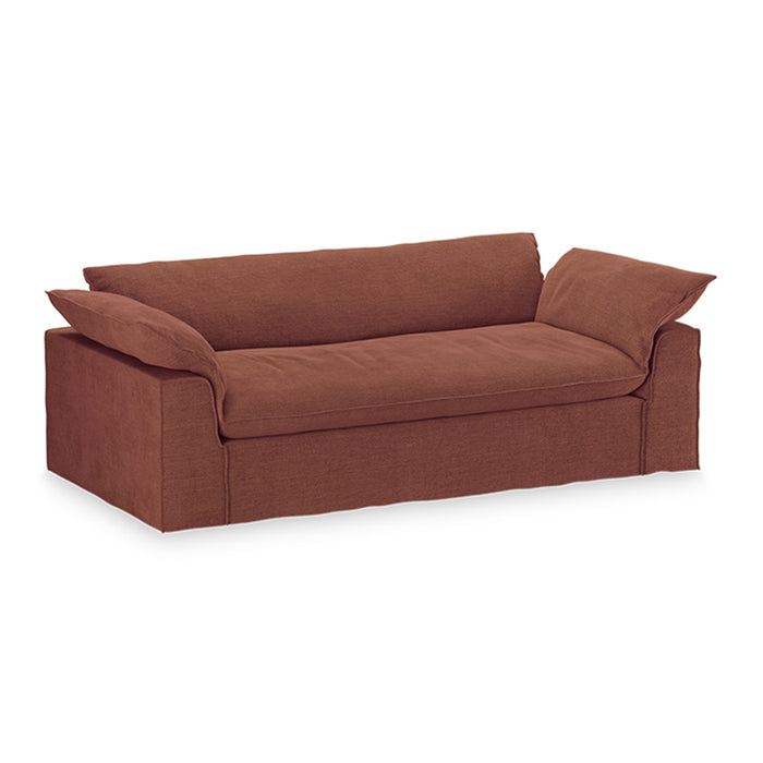 HKliving Nomad 3-zitsbank - Velvet - Magnolia