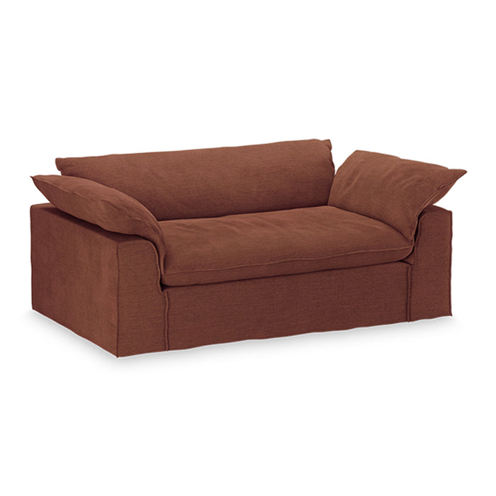 HKliving Nomad 2-zitsbank - Velvet - Magnolia