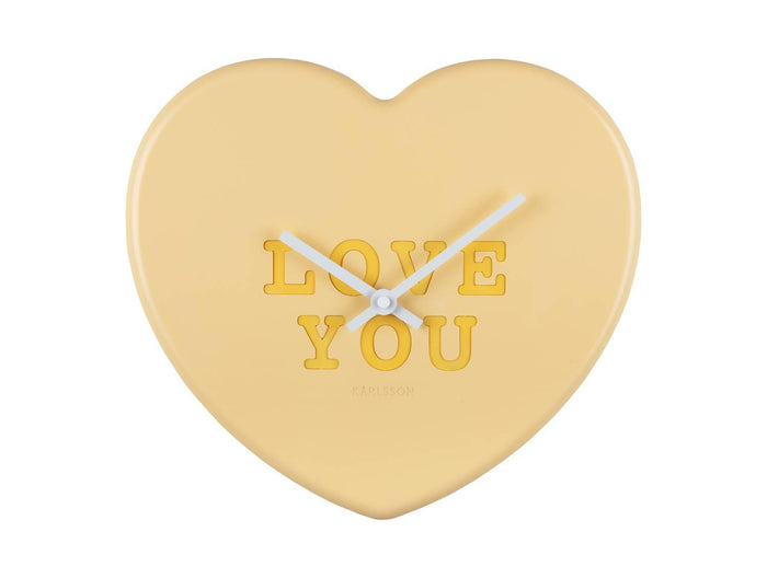 Karlsson - Wall Clock Heart Candy