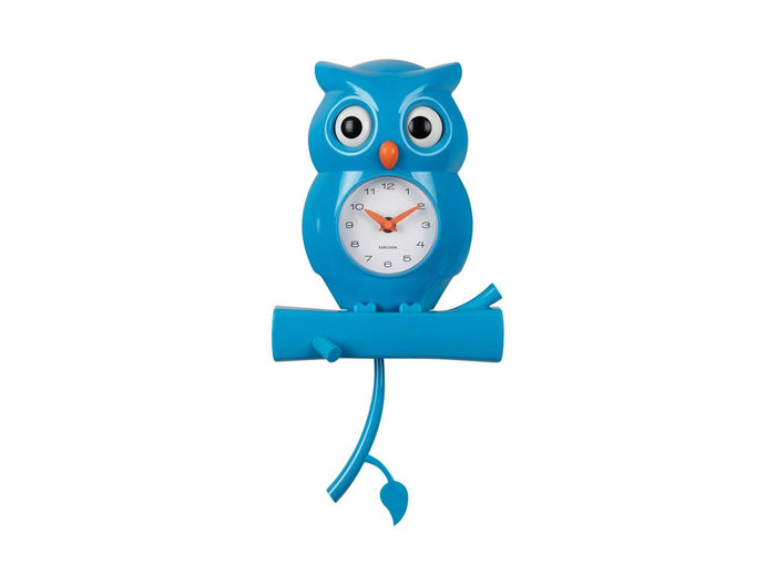 Karlsson - Wall Clock Owl Pendulum
