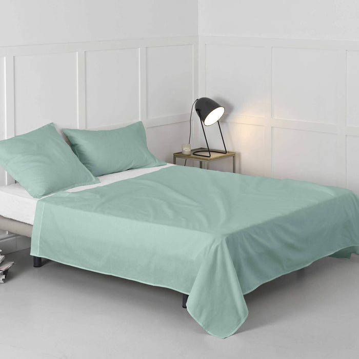 Basic Laken Munt Basic, Munt, 100% katoen, de kwaliteit van 150 hilos