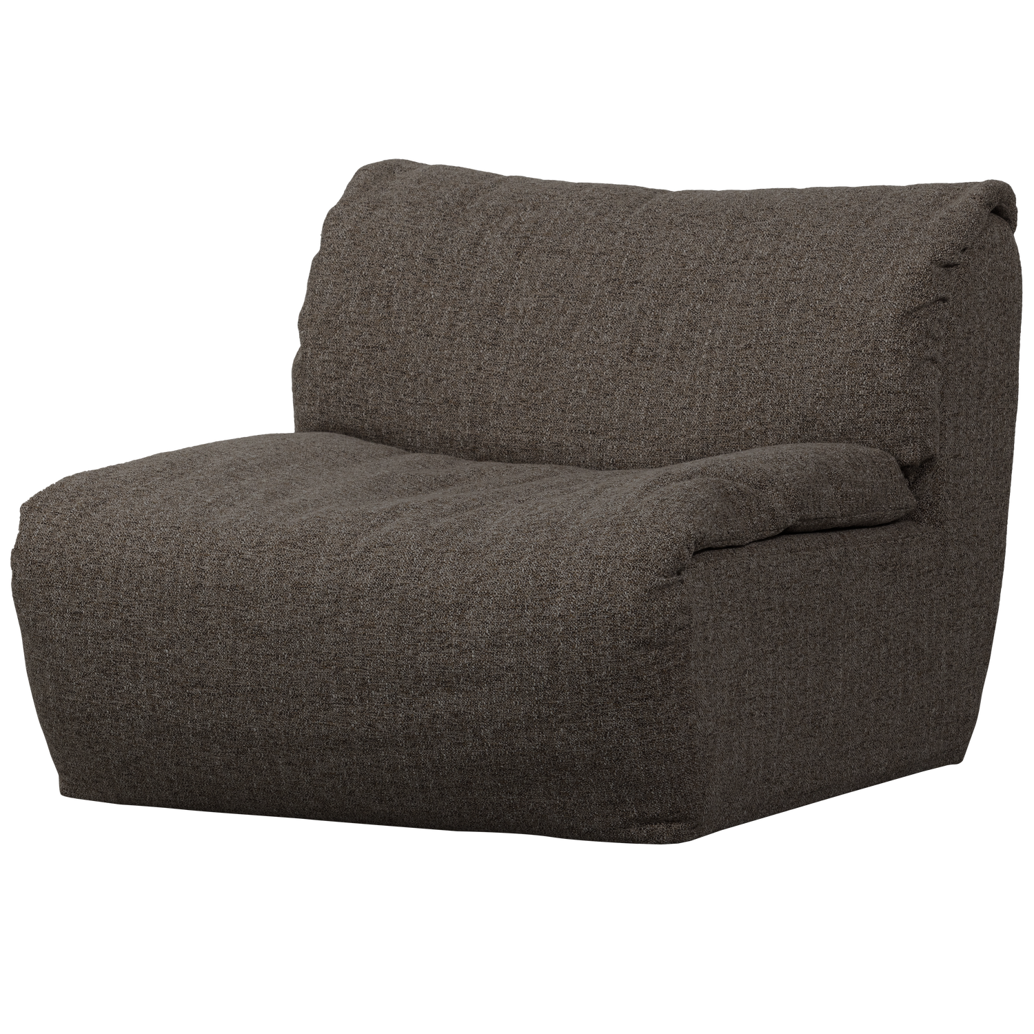 WOOOD Baggy 1-Zits Element - Warmgrijs - Geweven Stof  - 81x91x101