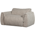 WOOOD Baggy Loveseat - Geweven Stof - Naturel Melange - 81x138x101