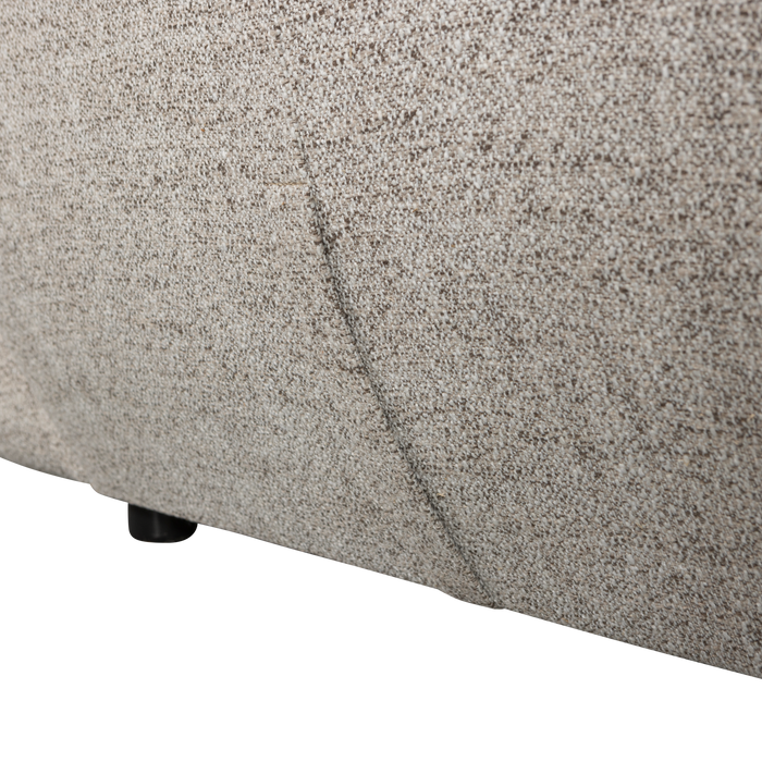 WOOOD Baggy Loveseat - Geweven Stof - Naturel Melange - 81x138x101