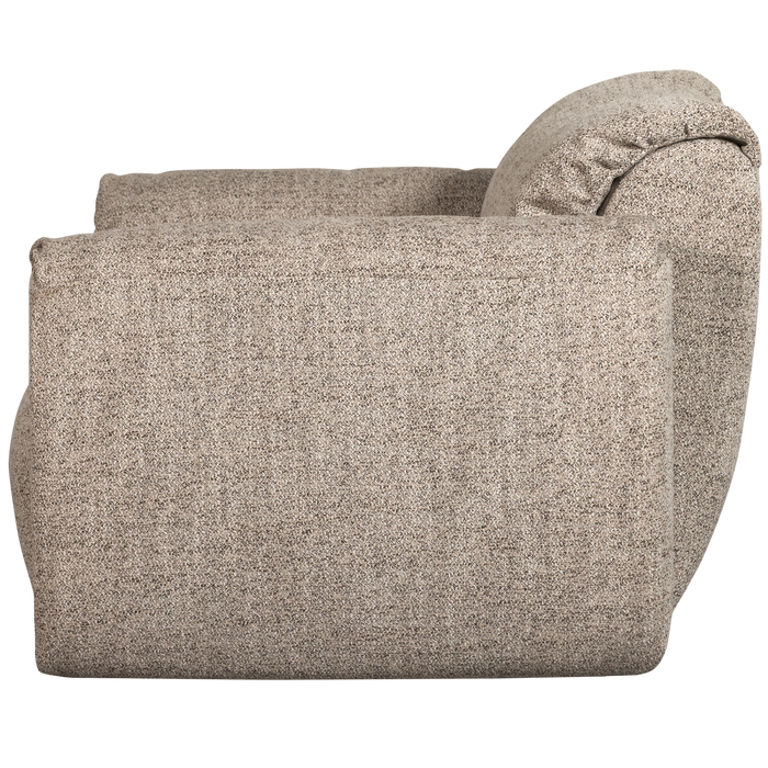 WOOOD Baggy Loveseat - Geweven Stof - Bruin Melange - 81x138x101