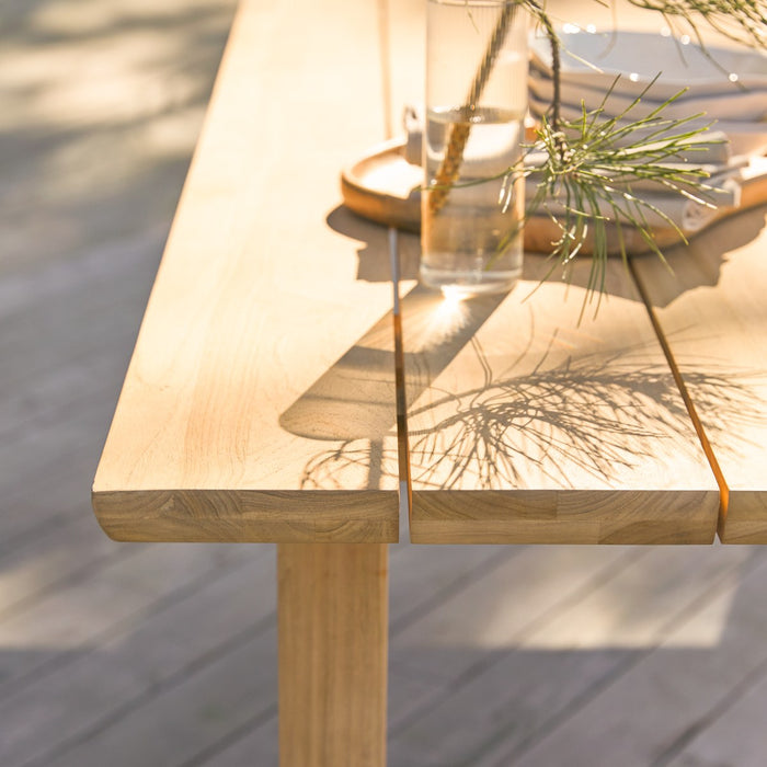 Tikamoon - Massief teakhouten tuintafel 245 Noah