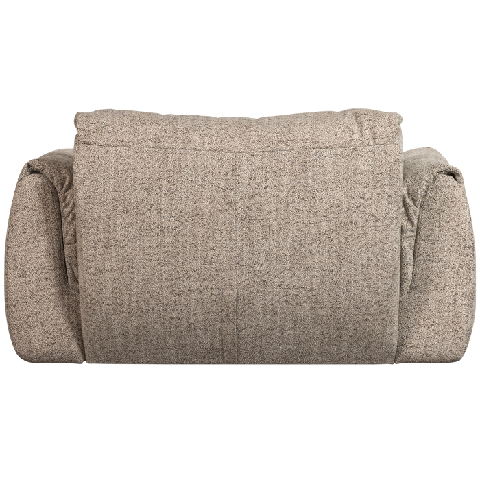 WOOOD Baggy Loveseat - Geweven Stof - Bruin Melange - 81x138x101