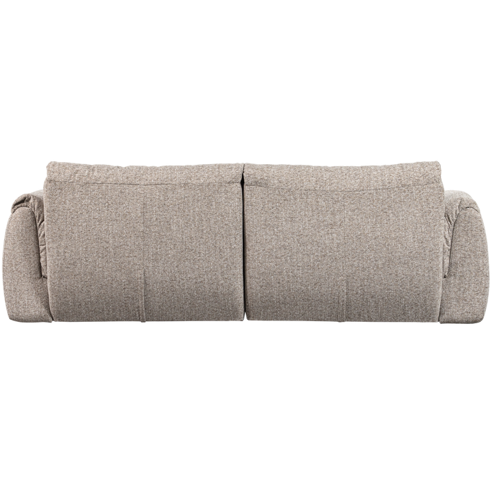 WOOOD Baggy 2-Zits Bank - Geweven Stof - Naturel Melange - 81x228x102