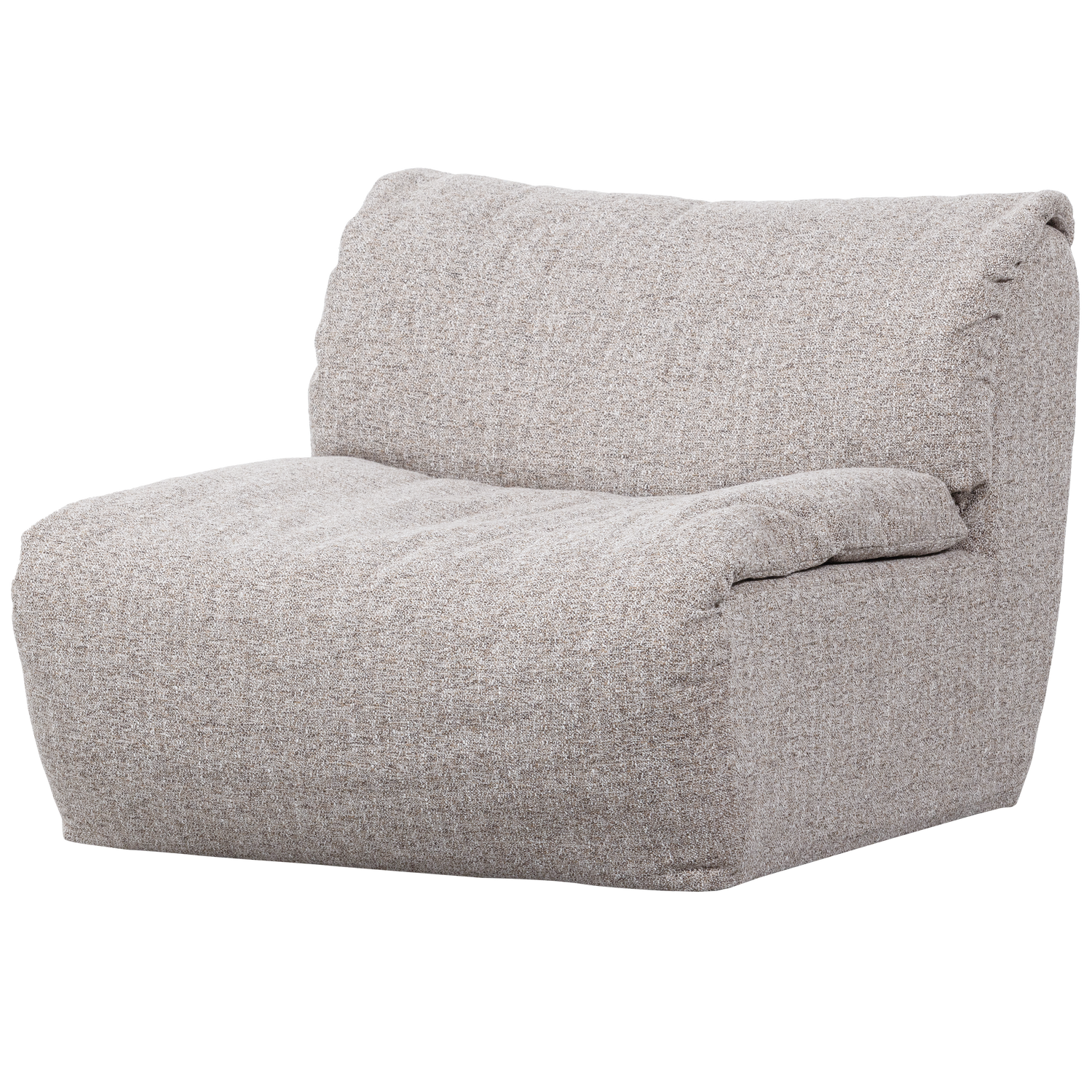 WOOOD Baggy 1-Zits Element - Naturel - Geweven Stof  - 81x91x101