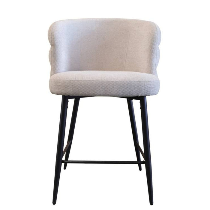 DÉJA Living - Barkruk Taupe - Zithoogte 65cm - Félix - Set van 2