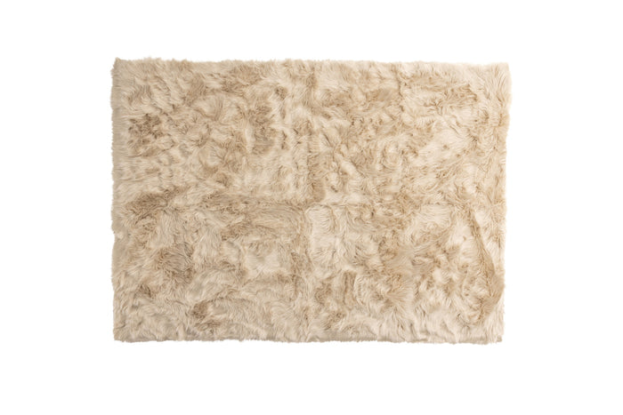 Fjôrd - Vloerkleed Beige - 230x160cm - Katy Fur