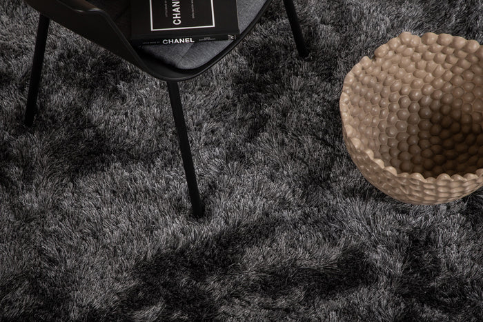 Fjôrd - Vloerkleed Grijs - Ø200cm - Shiva