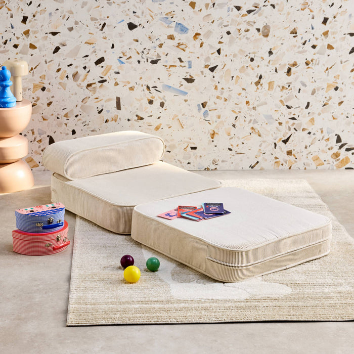 sweeek - Uitklapbare kinderstoel van corduroy