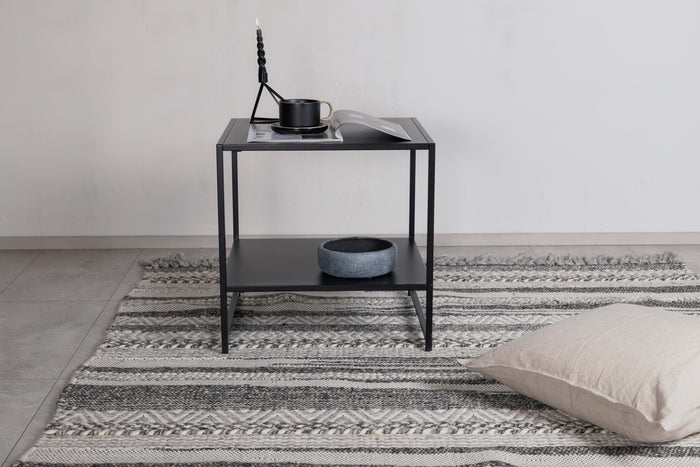 Fjôrd - Vloerkleed Donkergrijs - 170x240cm - Alwar