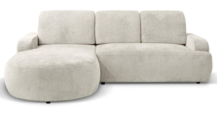 NADUVI Collection Hoekbank Alma links met slaapfunctie