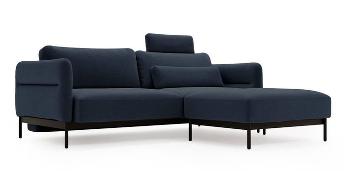 NADUVI Collection 3-zitsbank Selene met poef