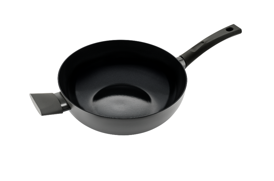 ISENVI Avon keramische wokpan 28 CM - Ergo greep