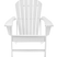 Sissy-Boy Witte fanback chair