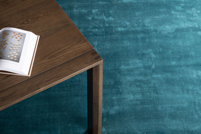 Fjôrd - Vloerkleed Turquoise - 250x350cm - Indra