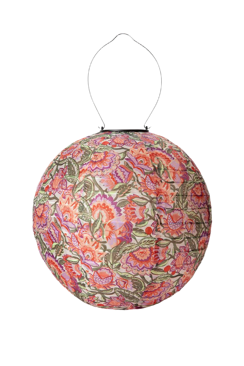 Sissy-Boy Multicolour lantaarn met bloemenprint