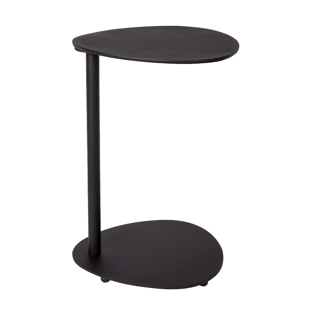 Atmooz Bijzettafel Coco - Zwart - Rond - Design - 32x35x52 cm - Metaal