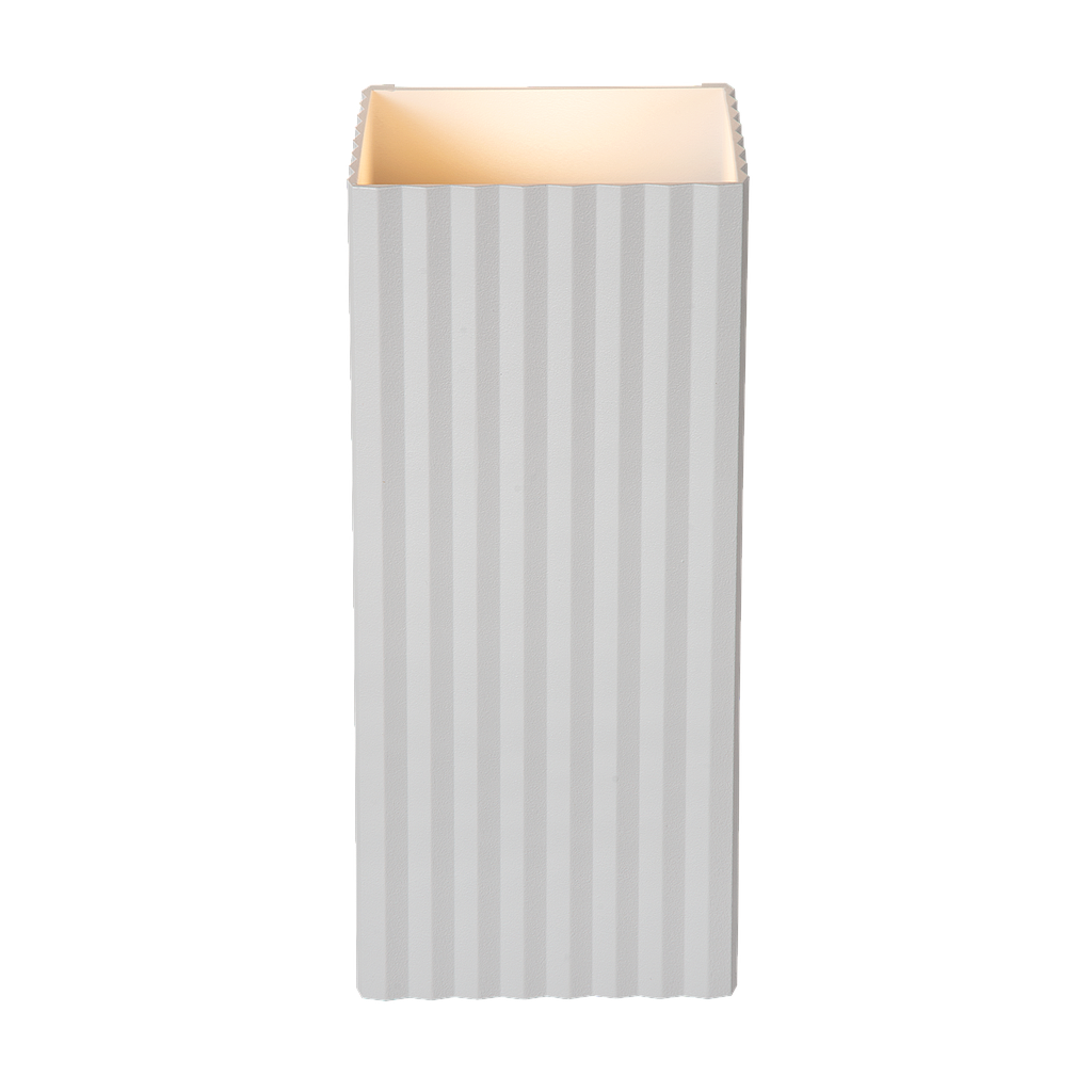 Atmooz Wandlamp Ribble - Wit Rechthoekig - Muurverlichting