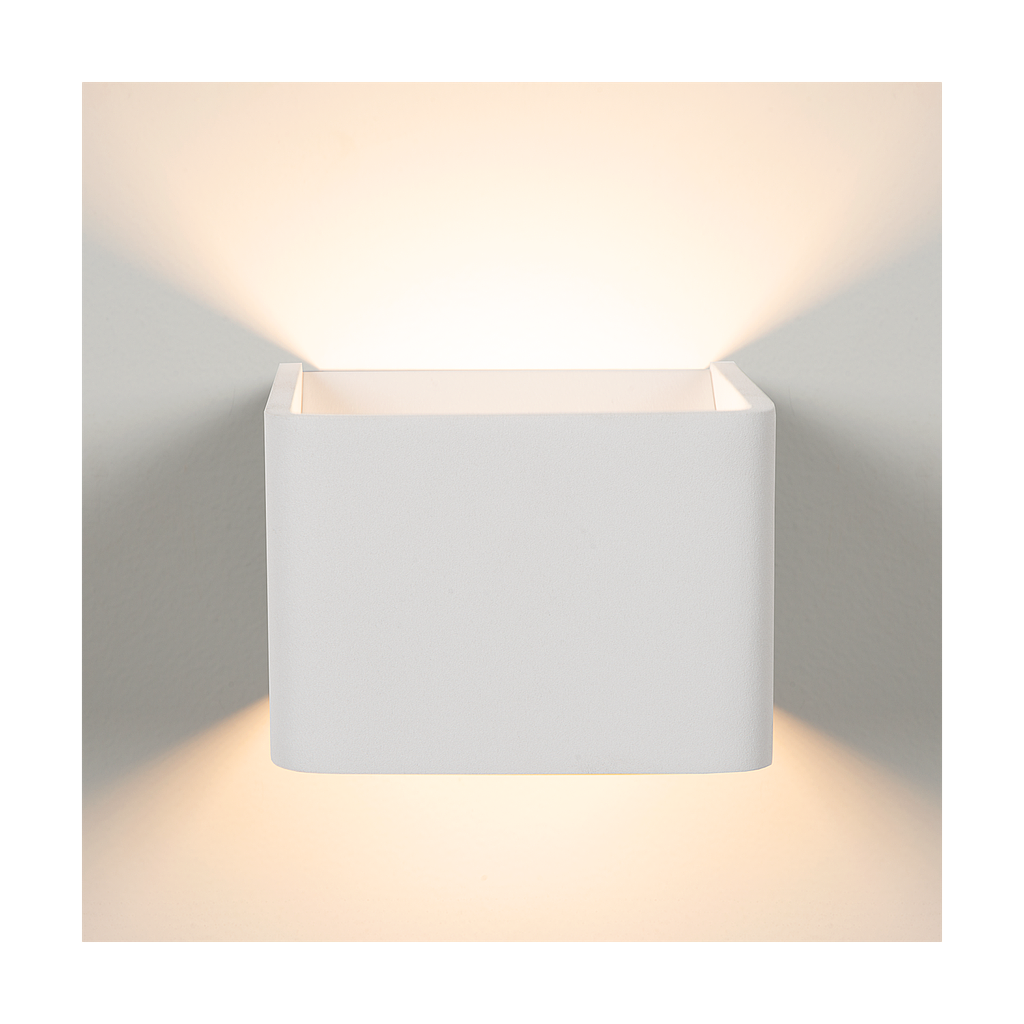 Atmooz Calla - Wandlamp - Wandspot - Wit - 10 x 10 cm