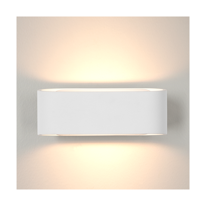 Atmooz Lily - Wandlamp - Wandspot - Wit - 16 x 7 cm