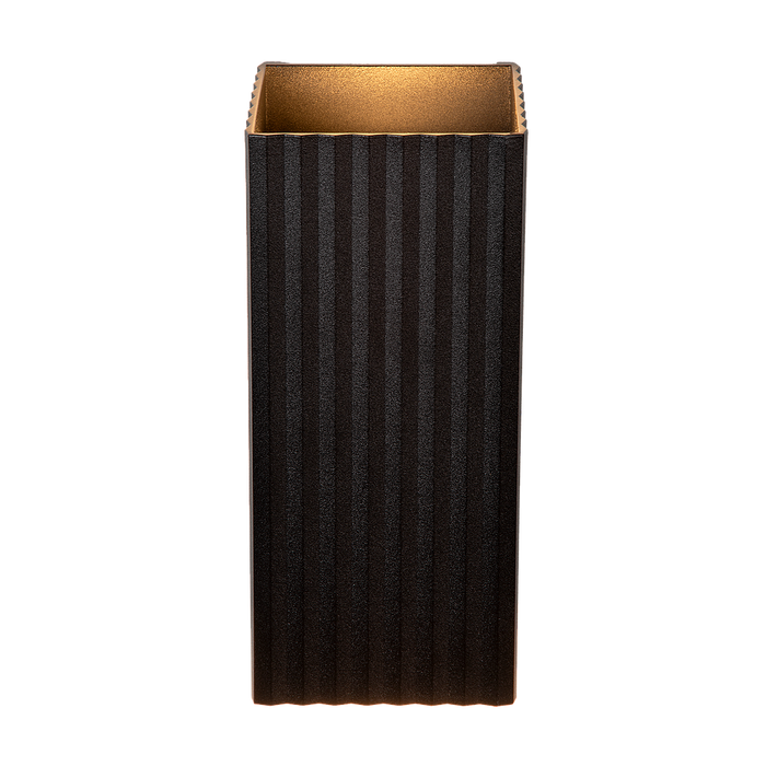 Atmooz Wandlamp Ribble - Zwart Rechthoekig - Muurverlichting