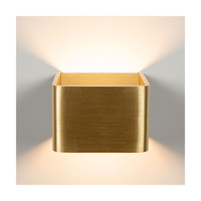 Atmooz Calla - Wandlamp - Wandspot - Brons - Antique Brass - 10x10 cm