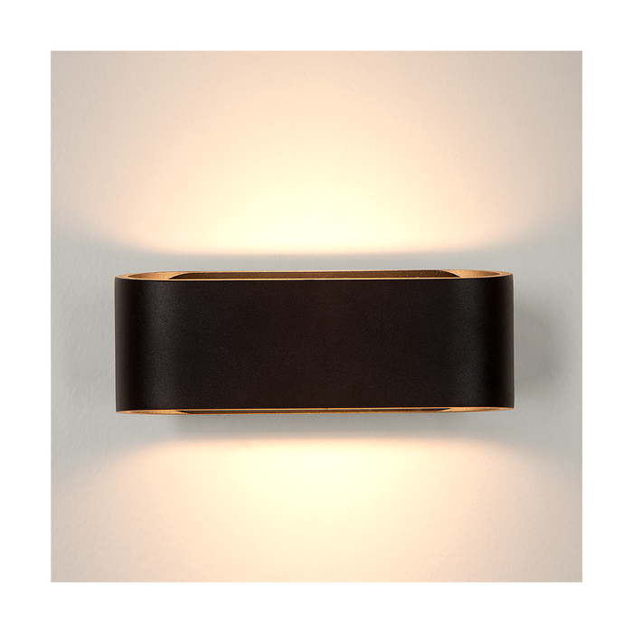 Atmooz Lily - Wandlamp - Wandspot - Zwart - 16 x 7 cm