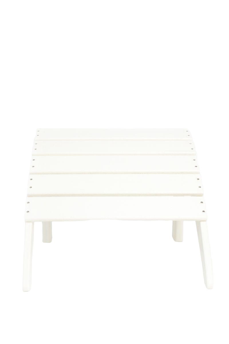 Sissy-Boy Witte fanback chair voetenbankje